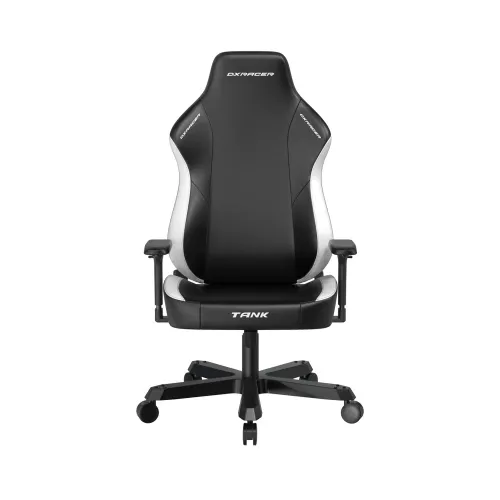 DXRacer Tank XXL Series Gaming Chair 4D Adjustable Armrests Magnetic Headrest & Lumbar Support - Black/Gray