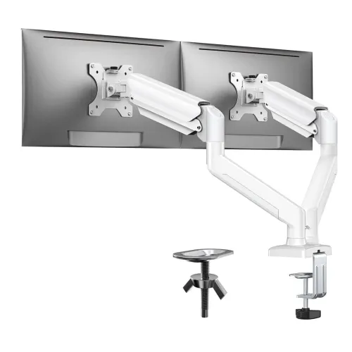 Gamvity Dm09-02 Dual Monitor Stand 13-32inch - White