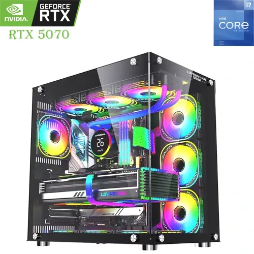 Gaming Pc Wjcoolman Intel Core I7 - 12th Gen Rtx 5070 Oc 12gb, 1tb Ssd, 16gb Ram
