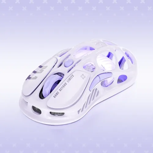 GravaStar Mercury M1 Pro Wireless Gaming Mouse - Lavender Purple