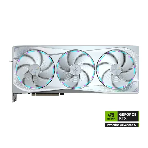 GIGABYTE AORUS Nvidia GeForce RTX 5080 MASTER ICE 16GB Graphics Card - White