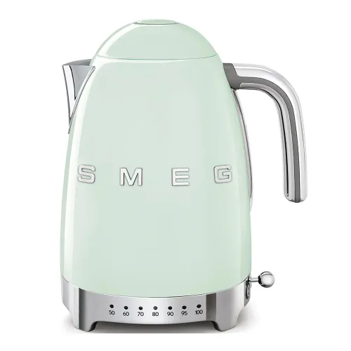 Smeg KLF04 50's Style Electric Kettle 1.7 L - Gloss Pastel Green