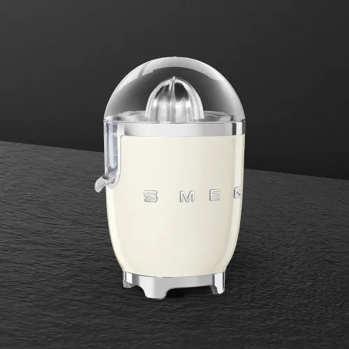 Smeg Cream Electric Citrus Juicer - Gloss Cream