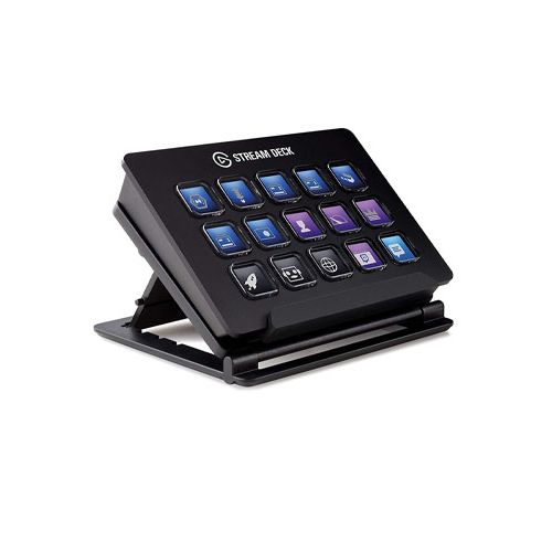 Elgato Stream Deck - Live Content Creation Controller with 15 Customizable LCD Keys