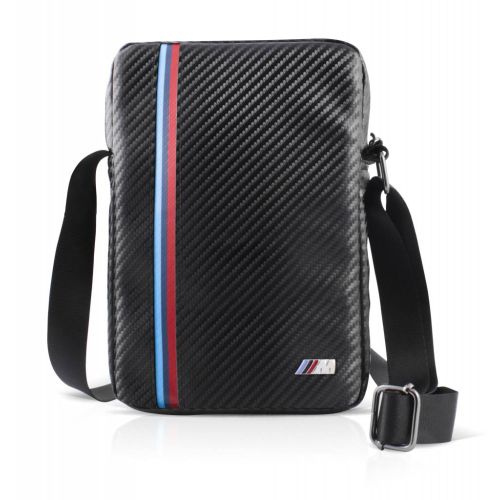 BMW Tas Carbon Effect voor Laptop/Tablet (9'' - 10'') - Tricolor