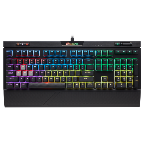 CORSAIR STRAFE RGB MK.2 MX SILENTMechanical Gaming Keyboard — CHERRY® MX Silent
