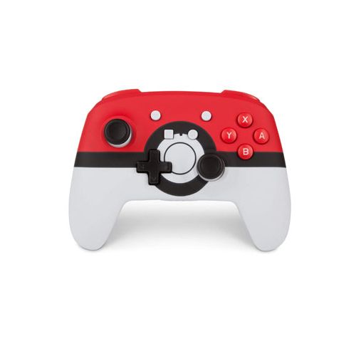 PowerA Enhanced Wireless Controller for Nintendo Switch: Pokemon Poke Ball Red