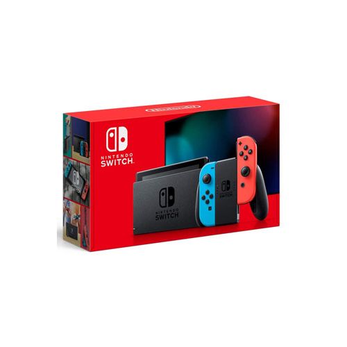 Nintendo Switch with Neon Blue and Neon Red Joy‑Con (NEW)