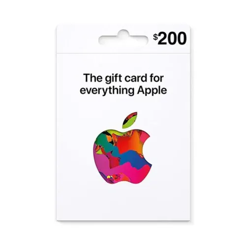Apple U.S iTunes Gift Card $200 (U.S. Account) - Instant SMS Delivery