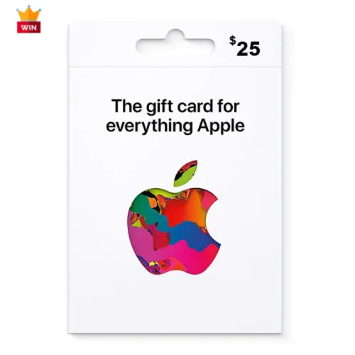 Apple U.S iTunes Gift Card $25 (U.S. Account) - Instant SMS Delivery