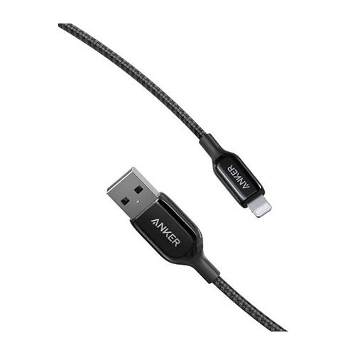 Anker Power Line + III USB-A to Lighting Nylon (0.9m) - Black