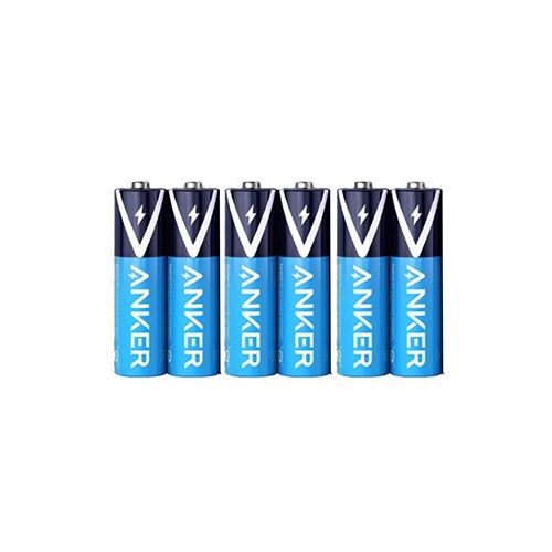 ANKER ALKALINE AA BATTERIES (6 - PACK)