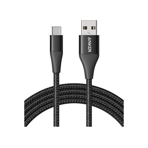 ANKER POWERLINE+II USB-C TO USB-A (NYLON)1.8M/6FT - BLACK