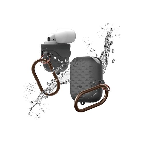 ELAGO AIRPODS WATERPROOF HANG ACTIVE CASE - DARK GREY