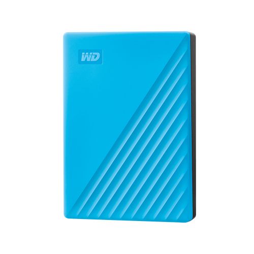 WD MY PASSPORT PORTABLE STORAGE 4TB - SKY BLUE