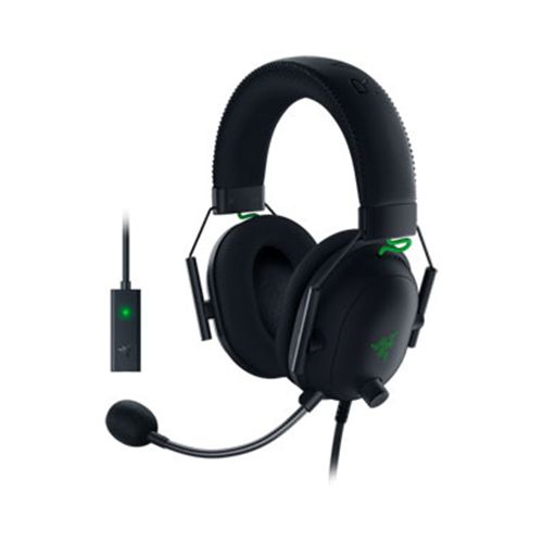 RAZER BLACKSHRK V2 + USB SOUND CARD MULI-PLTFORM WIRED HEADSET FOR ESPORTS - BLACK