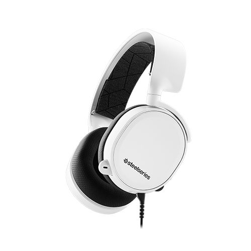 STEELSERIES ARCTIS 3 ALL PLATFORM WIRED GAMING HEADSET - WHITE