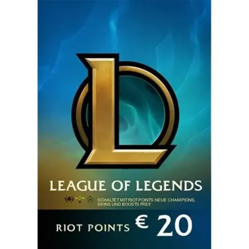 Riot Points  20€  Gift Card