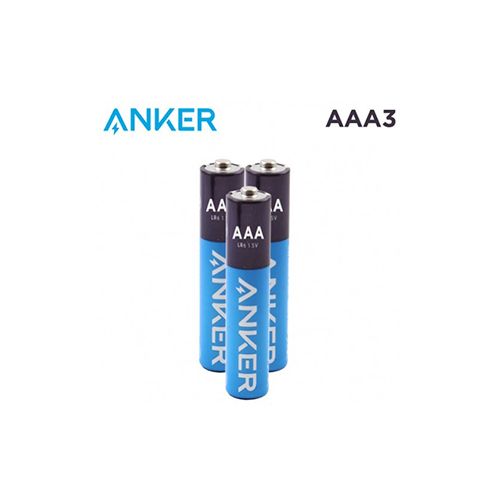 ANKER -ALKALINE AAA BATERIES 3PACK