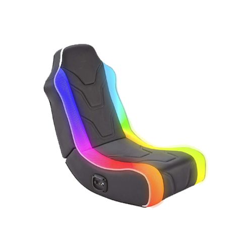 X-Rocker Chimera RGB LED Rocker Gaming Chair with Speakers,