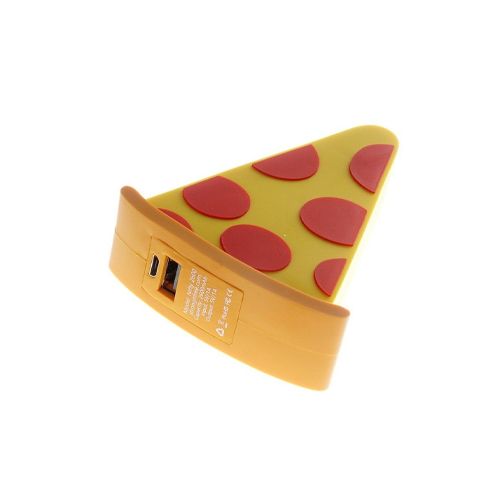 STRONGNFREE PIZZA CHARGER 2600MAH-YELLOW