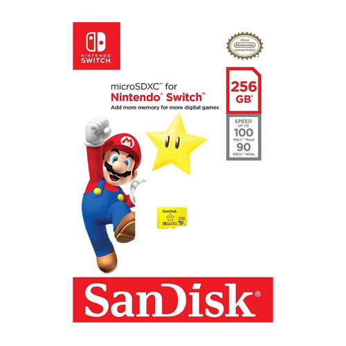 SanDisk 256GB microSD Memory-Card