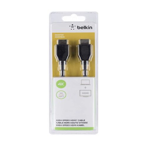 BELKIN HIGH SPEED HDMI CABLE 3M 4K
