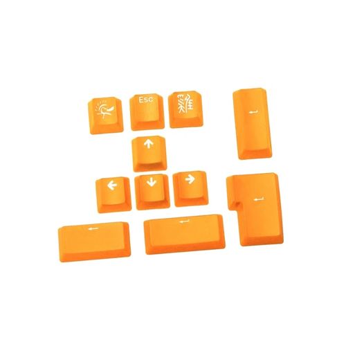 DUCKY 11-KEY  DOUBLE SHOT COLOR KEYSET-YELLOW