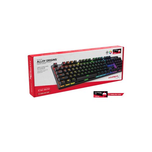 HyperX Alloy Origins - Mechanical Gaming Keyboard - Red Linear