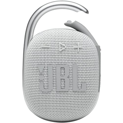 JBL Clip 4 Portable Wireless Speaker-White