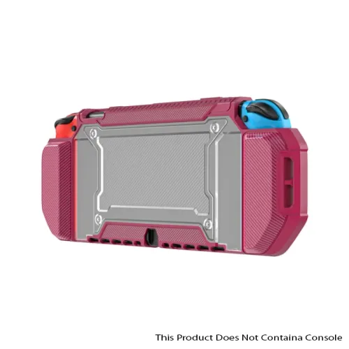 Nintendo Oled Integrated Protective Cover - Wine Red