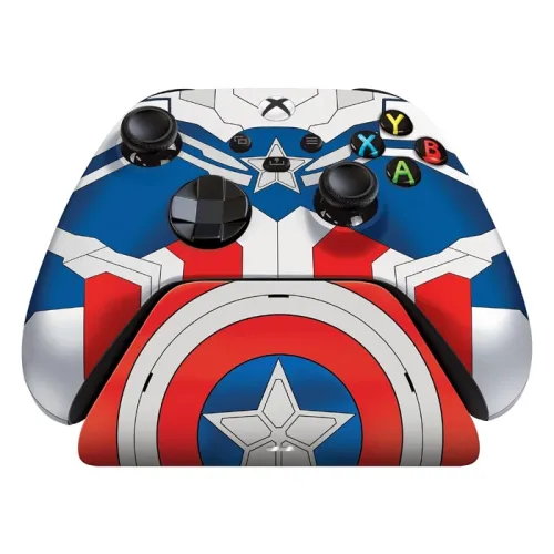 Razer Limited Edition Xbox Series X|s And Xbox One Wireless Controller With Charging Stand – Captain America