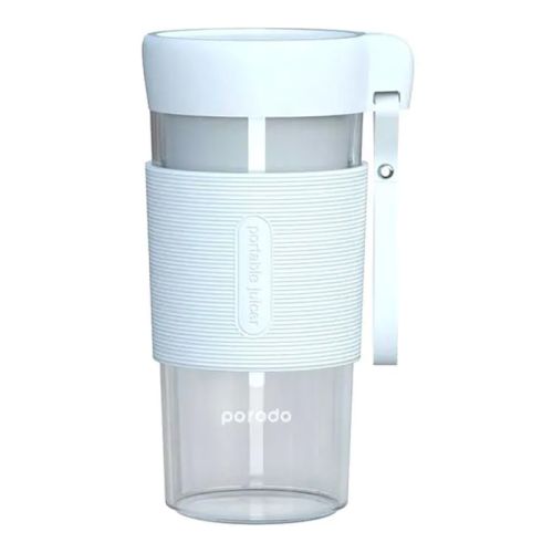 Porodo Portable Juice Maker 350ml 50W - White/Clear