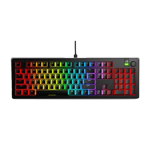 Glorious Gmmk 3 100% Prebuilt Wired Mechanical Gaming Keyboard - Black (Arabic Layout)