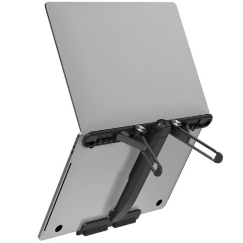 Momax Tablet Fold Stand for Laptops & Tablets (KH2) - Black