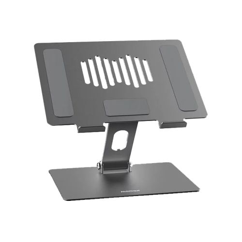 Momax Fold Stand Adjustable Tablet & Laptop Stand (KH3) - Space Grey