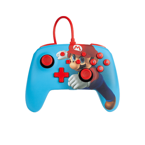 Enhanced Wired Controller For Nintendo Switch – Mario Punch