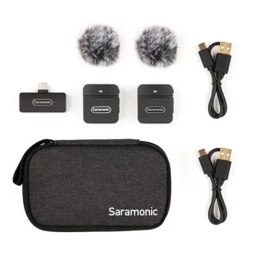 SARAMONIC BLINK 100 B6 ULTRACOMPACT 2.4GHZ DUAL CHANNEL WIRELESS MICROPHONE SYSTEM