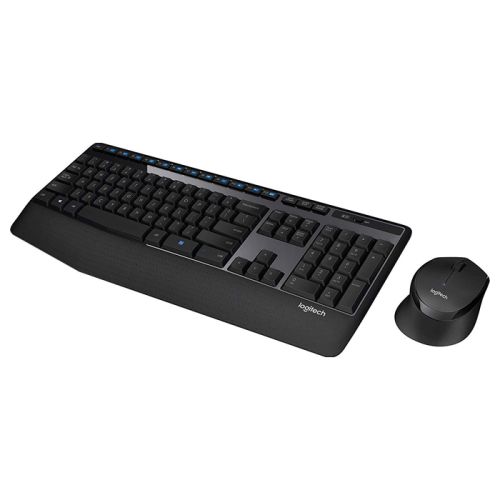 Logitech Mk345 Comfort Wireless Keyboard and Mouse Combo (English - Arabic)