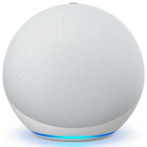 Amazon - Echo Dot (4th Gen) Smart speaker with Alexa - Glacier White