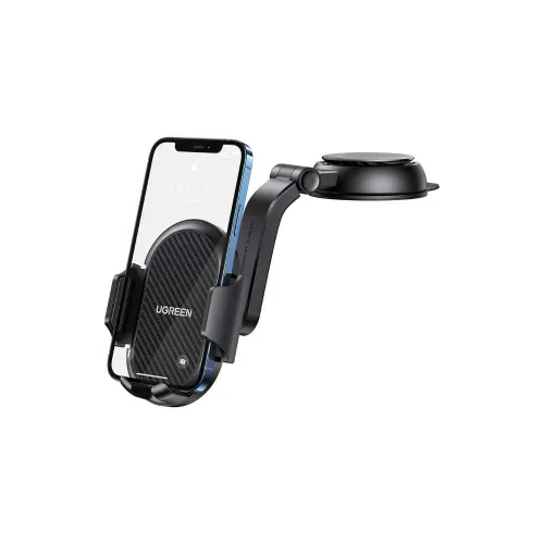 Ugreen Waterfall Shaped Suction Cup Phone Mount – Black