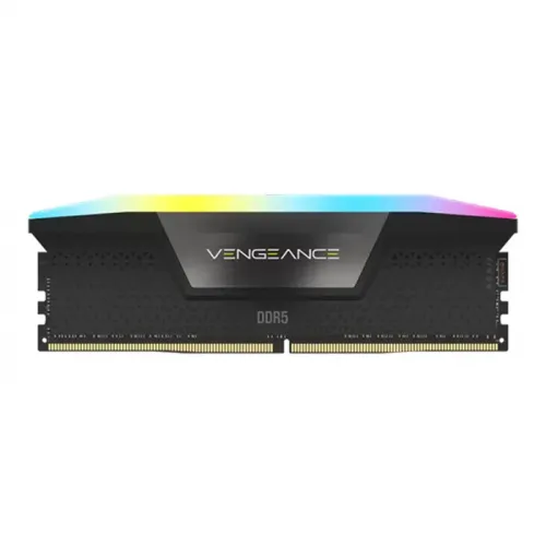 Corsair VENGEANCE RGB 32GB (2x16GB) DDR5 DRAM 5600MHz C36 Memory Kit - Black