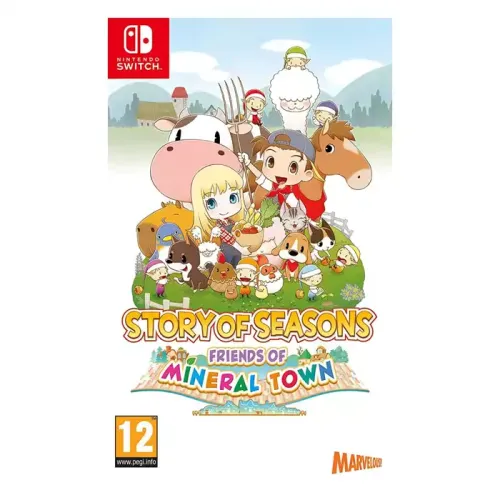 شريط لعبة STORY OF SEASONS: FRIENDS OF MINERAL TOWN النسخه الاوروبي لجهاز نيتندو سويتش