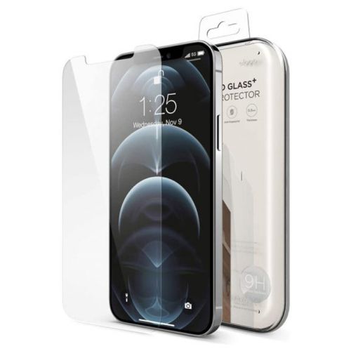 Elago iPhone 12 Pro Max Tempered Glass Plus Screen Protector