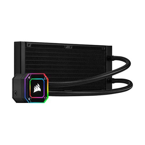 Corsair iCUE H100i ELITE CAPELLIX 240MM CPU Liquid Cooler - Black