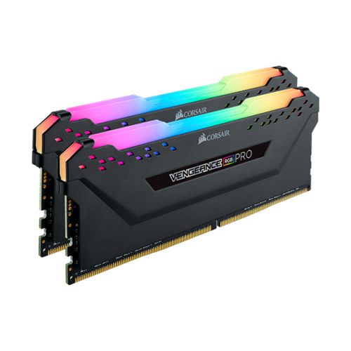 Corsair VENGEANCE RGB PRO 32GB (2 x 16GB) 3600MHz C18 Memory Kit - Black