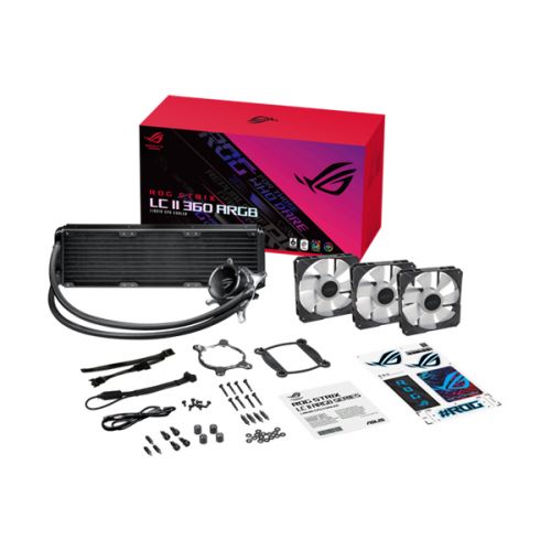 Asus ROG Strix LC II 360 ARGB 360mm AiO Liquid CPU Cooler