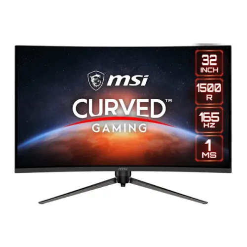 MSI Optix AG321CR 31.5 Inch 165Hz FHD Curved Gaming Monitor - 31460