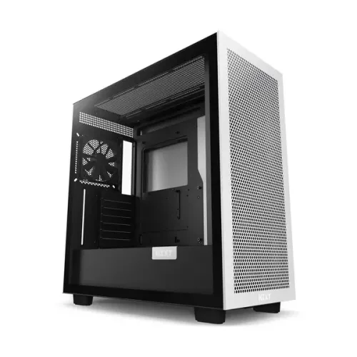 NZXT H7 Flow Mid-Tower ATX Case Black/White