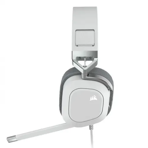 CORSAIR HS80 RGB USB Wired Gaming Headset — White